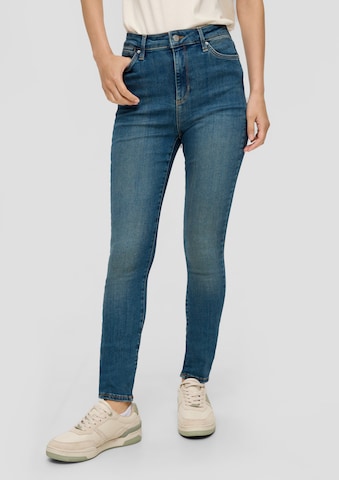 s.Oliver Skinny Jeans 'Anny' in Blauw: voorkant