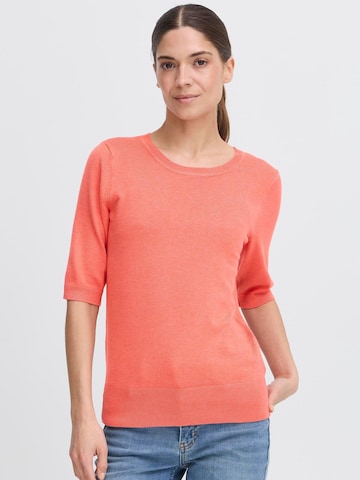Maglietta 'Sara' di PULZ Jeans in rosso: frontale