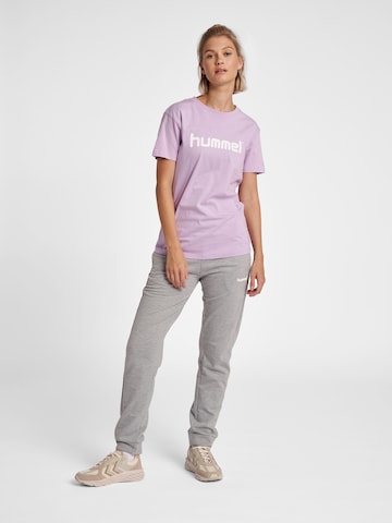 Hummel T-shirt i lila