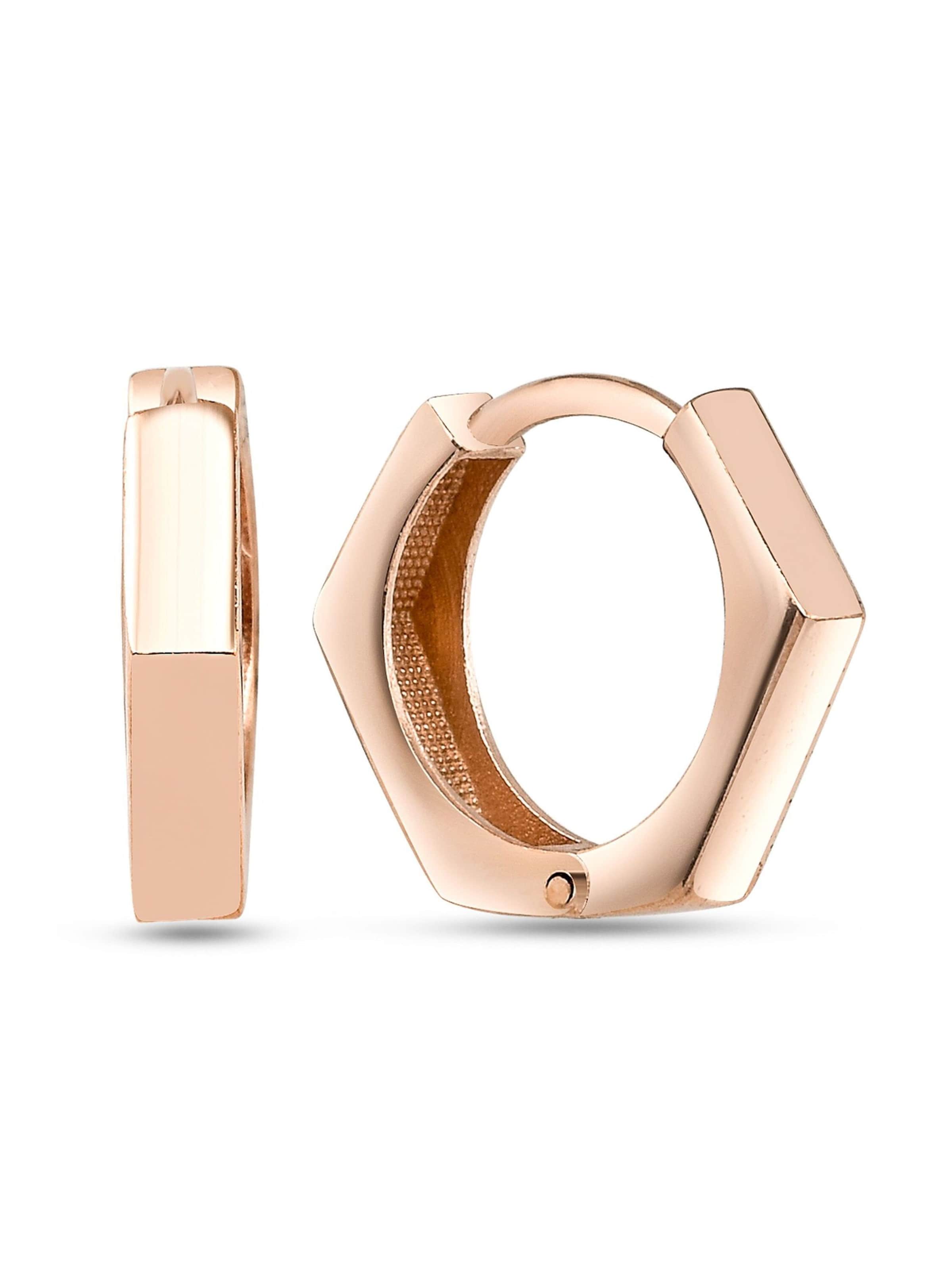 Dkeniz Earrings in Gold: front