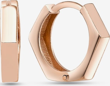 Boucles d'oreilles Dkeniz en or : devant