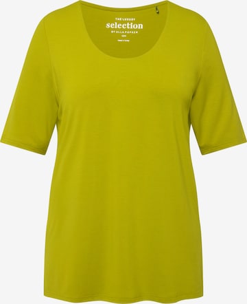 Ulla Popken Shirt in Gelb: Vorderseite