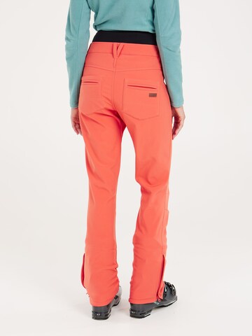 Coupe slim Pantalon de sport 'LULLABY' PROTEST en rouge