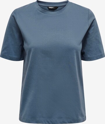 T-shirt ONLY en bleu : devant