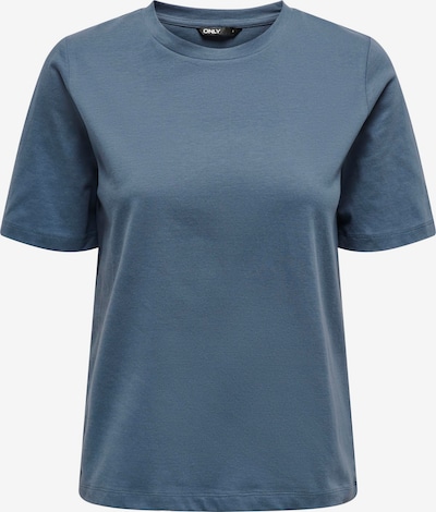 ONLY T-shirt en bleu-gris, Vue avec produit