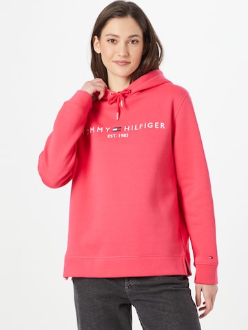 TOMMY HILFIGER Sweatshirt in Roze: voorkant
