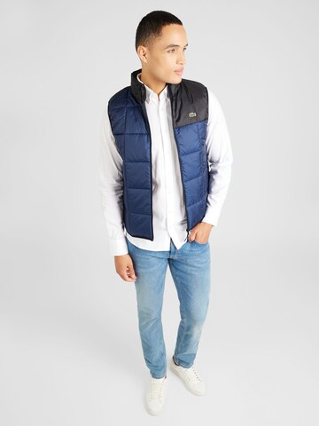 LACOSTE Vest in Blue