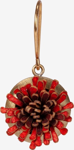Gretchen Earrings 'Pam Pem' in Red: front