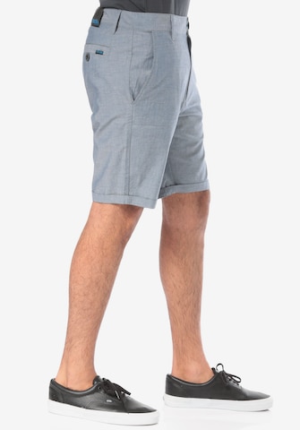Iriedaily Normální Chino kalhoty 'Golfer Chambray' – modrá