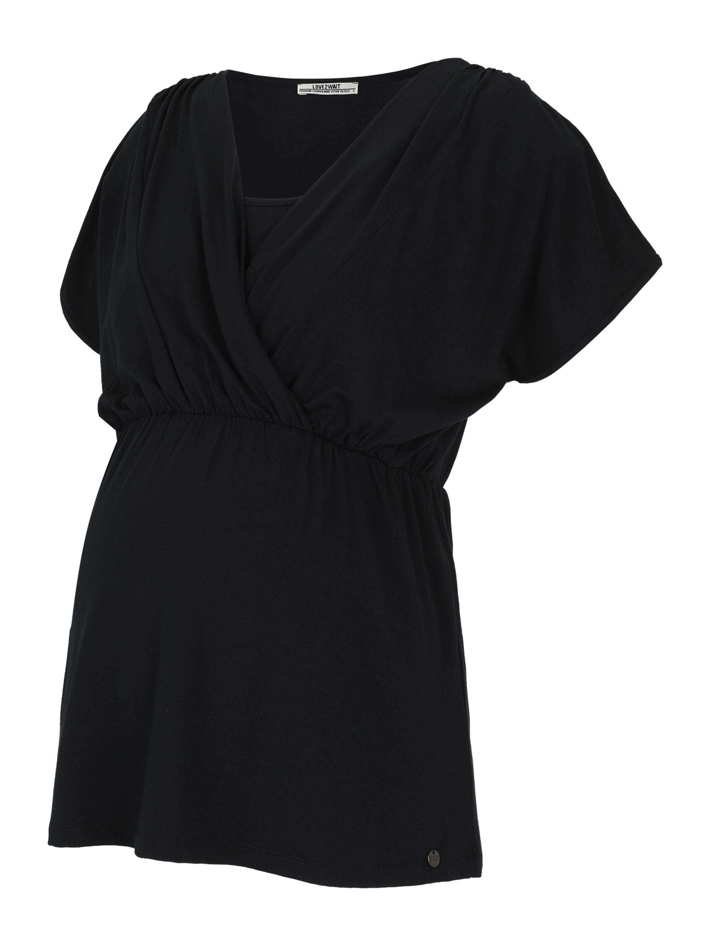 LOVE2WAIT Блуза в синьо: отпред