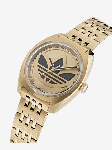 ADIDAS ORIGINALS Analoguhr in Gold