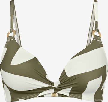 TRIUMPH Bustier-Bikini-Top ' Summer Allure ' in Grün: Vorderseite