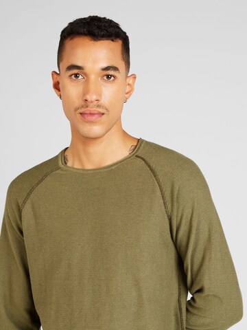 JACK & JONES Sveter 'UNION' - Zelená