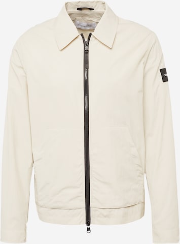 Calvin Klein Between-season jacket in Beige: front
