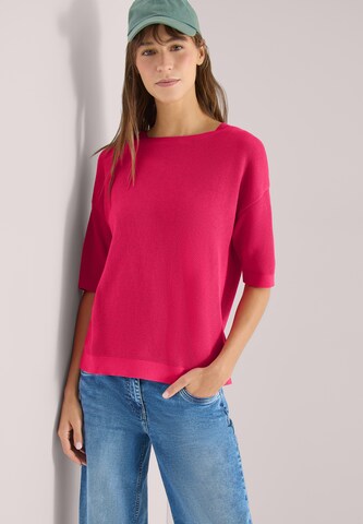 CECIL Pullover in Pink: Vorderseite