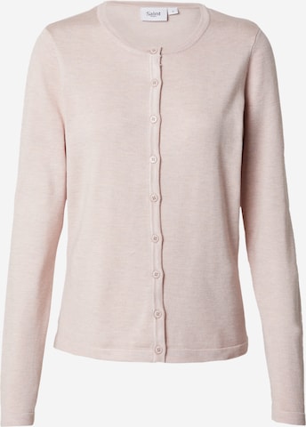 SAINT TROPEZ Neuletakki 'Mila' värissä vaaleanpunainen: etupuoli