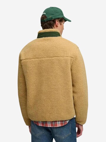 Superdry Fleece jas 'Mountain Full Zip Fleece SDM2014575A' in Beige