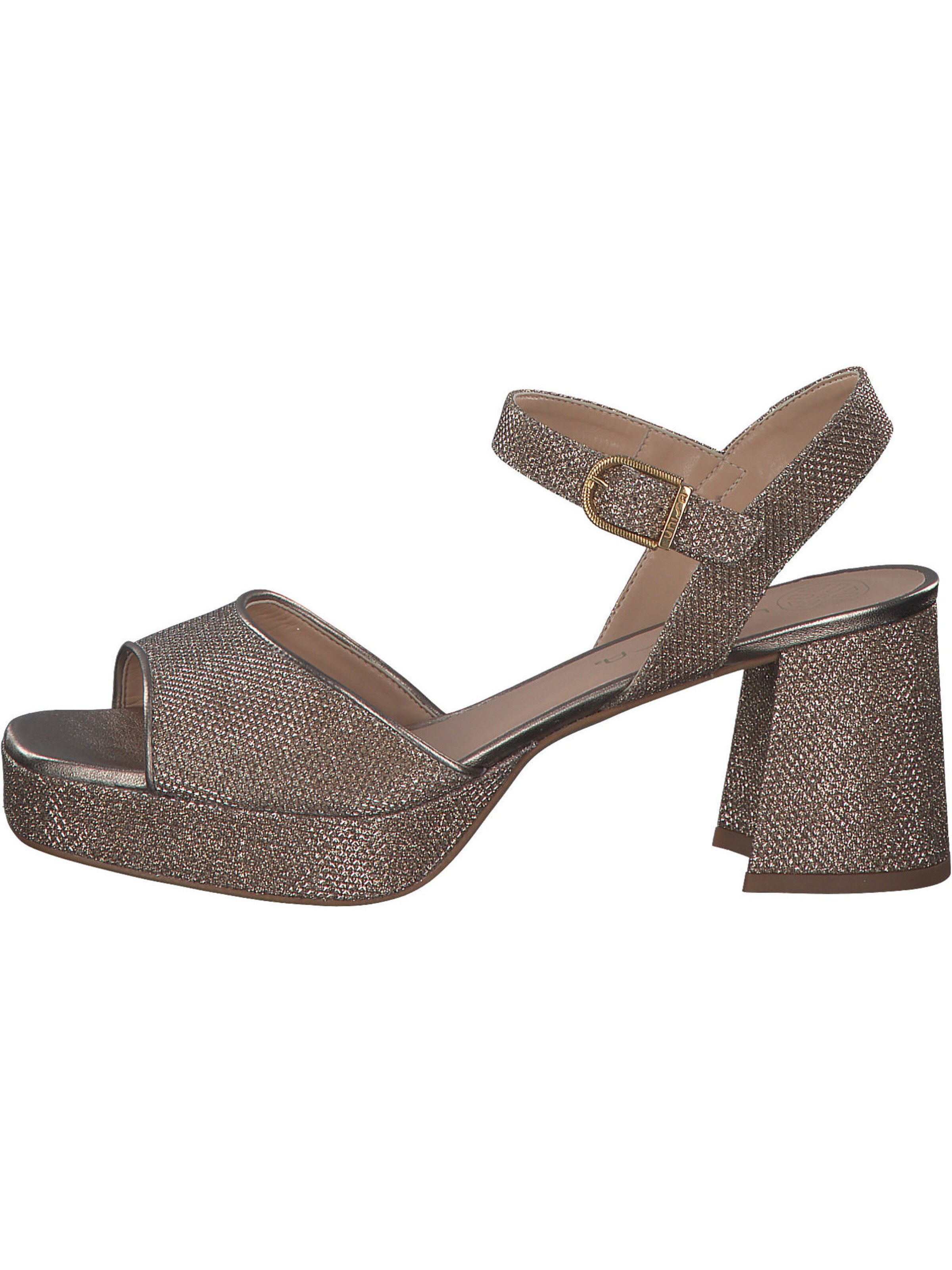 Sandales à lanières 'Ney' UNISA en beige