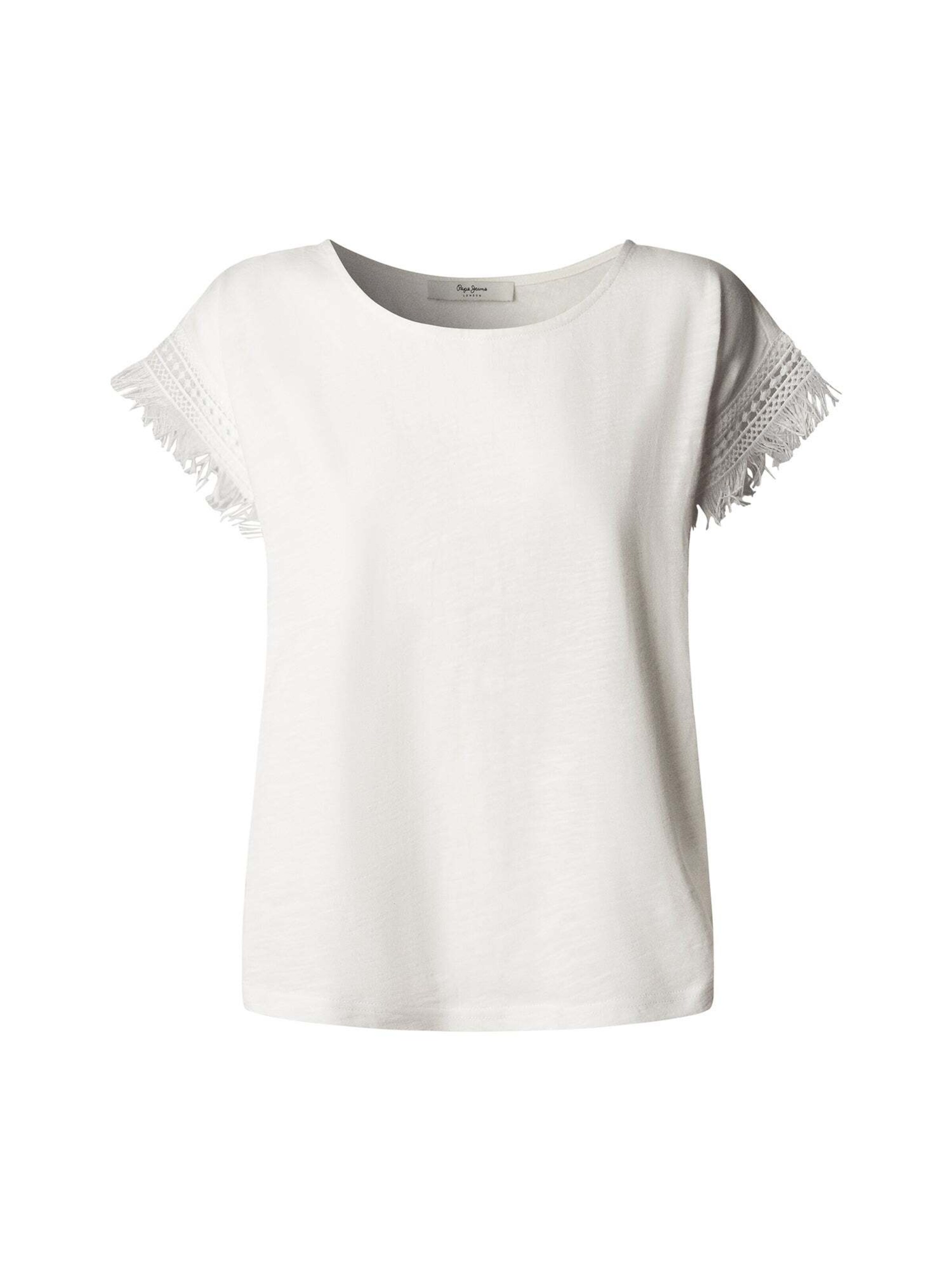 T-shirt 'Nain' Pepe Jeans en blanc : devant