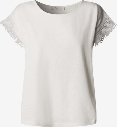 Pepe Jeans T-Krekls 'Nain' pieejams L, krāsa - balts, Preces skats