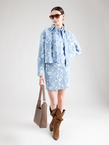 Veste mi-saison 'VIIanais' VILA en bleu
