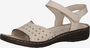 CAPRICE Sandals in Beige: front