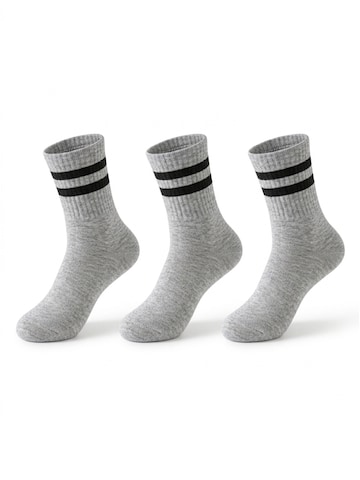 Millo Athletic Socks 'Sport Vibe' in Grey: front