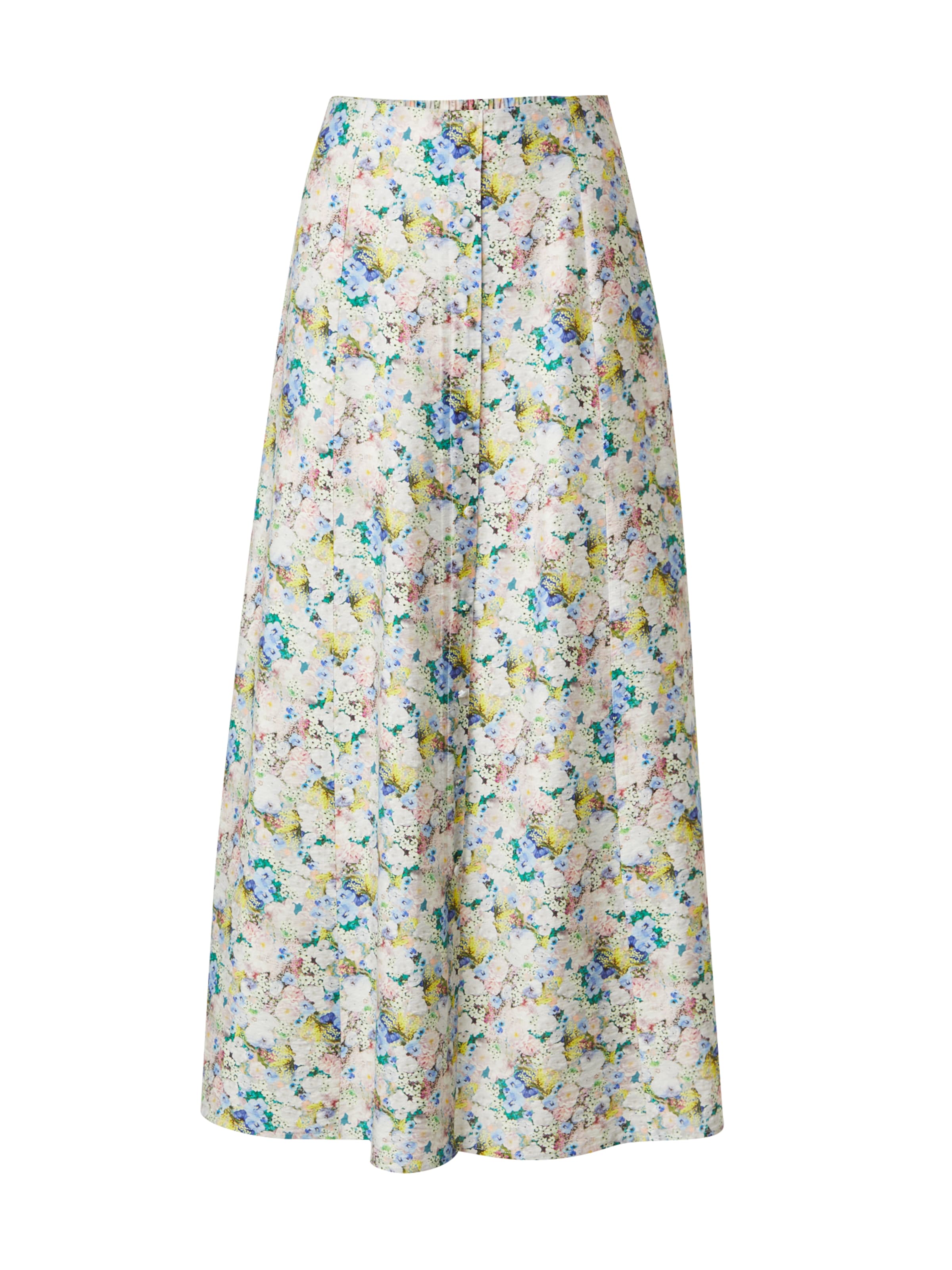 Jupe 'Fadila' EDITED en mélange de couleurs : devant