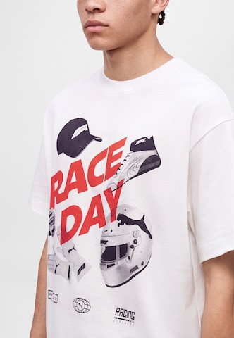 PUMA Футболка 'F1 Race Day' в Белый