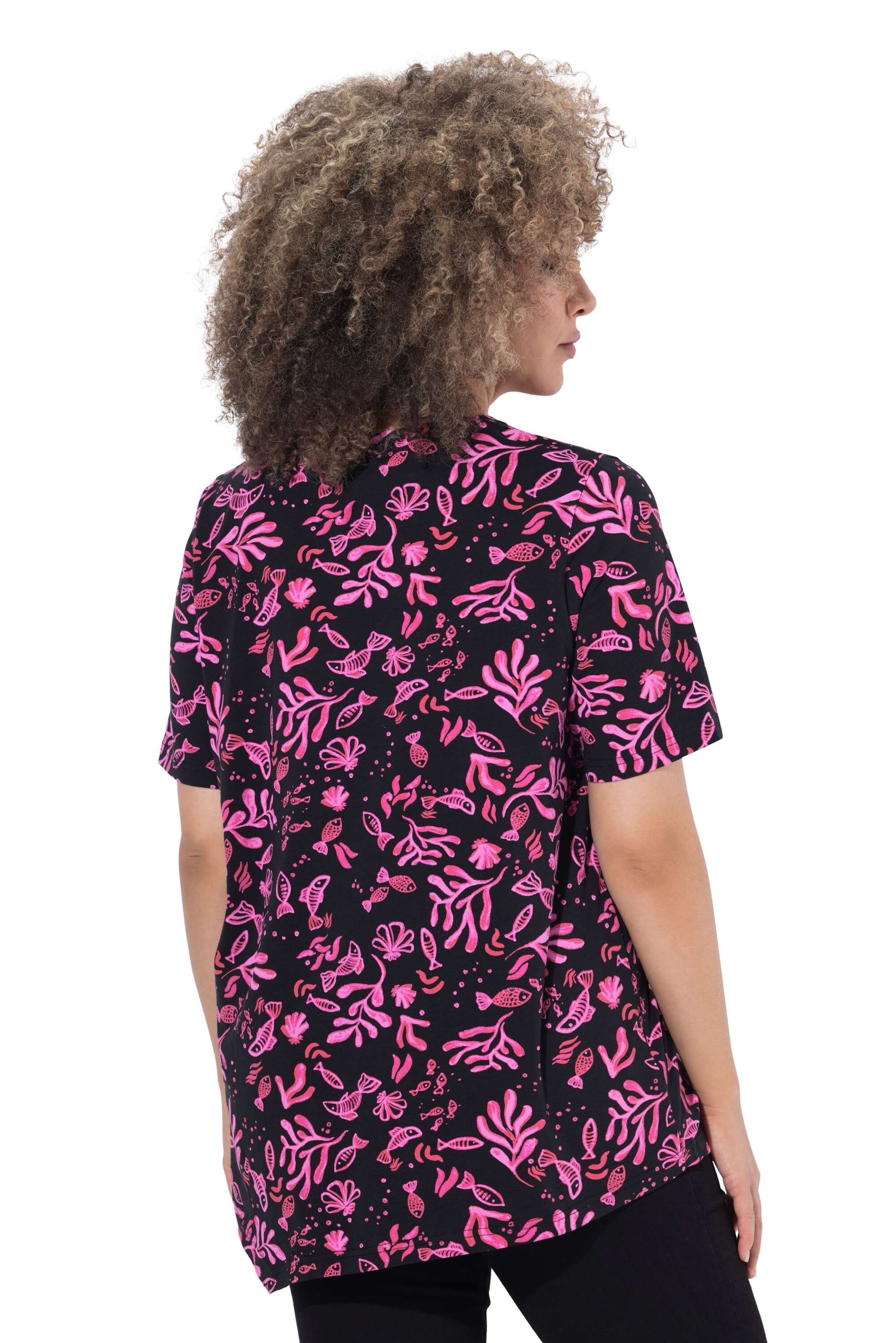 Ulla Popken Shirt in Roze