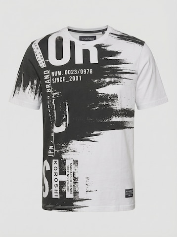 KOROSHI T-shirt i vit
