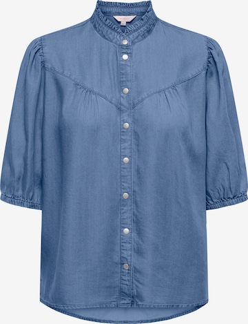 Chemisier 'ONLCharis' ONLY en bleu : devant