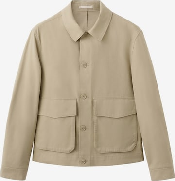 MANGO MAN Jacke 'Darren' in Beige: Vorderseite