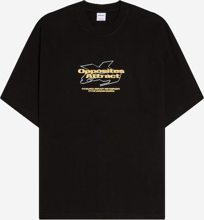 Bershka Majica u žuta / siva / crna, Pregled proizvoda