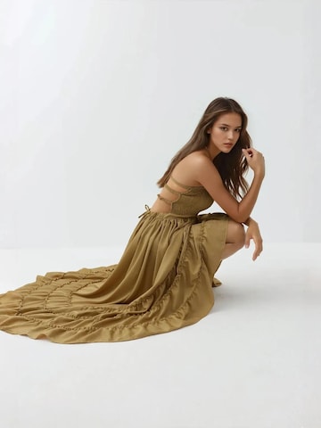 Hiccup - Vestido de festa em verde