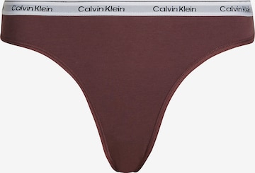 Slip Calvin Klein Underwear en violet : devant