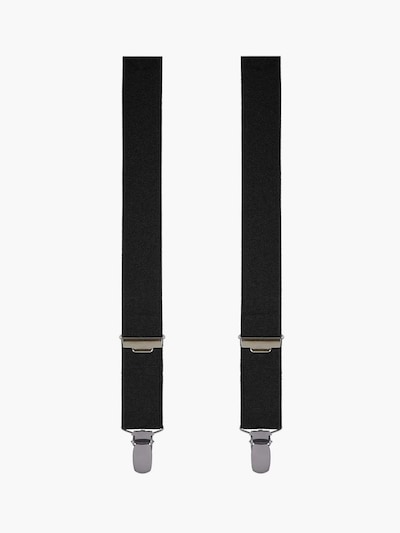 Profuomo Suspenders in XS-XL in Black, Item view