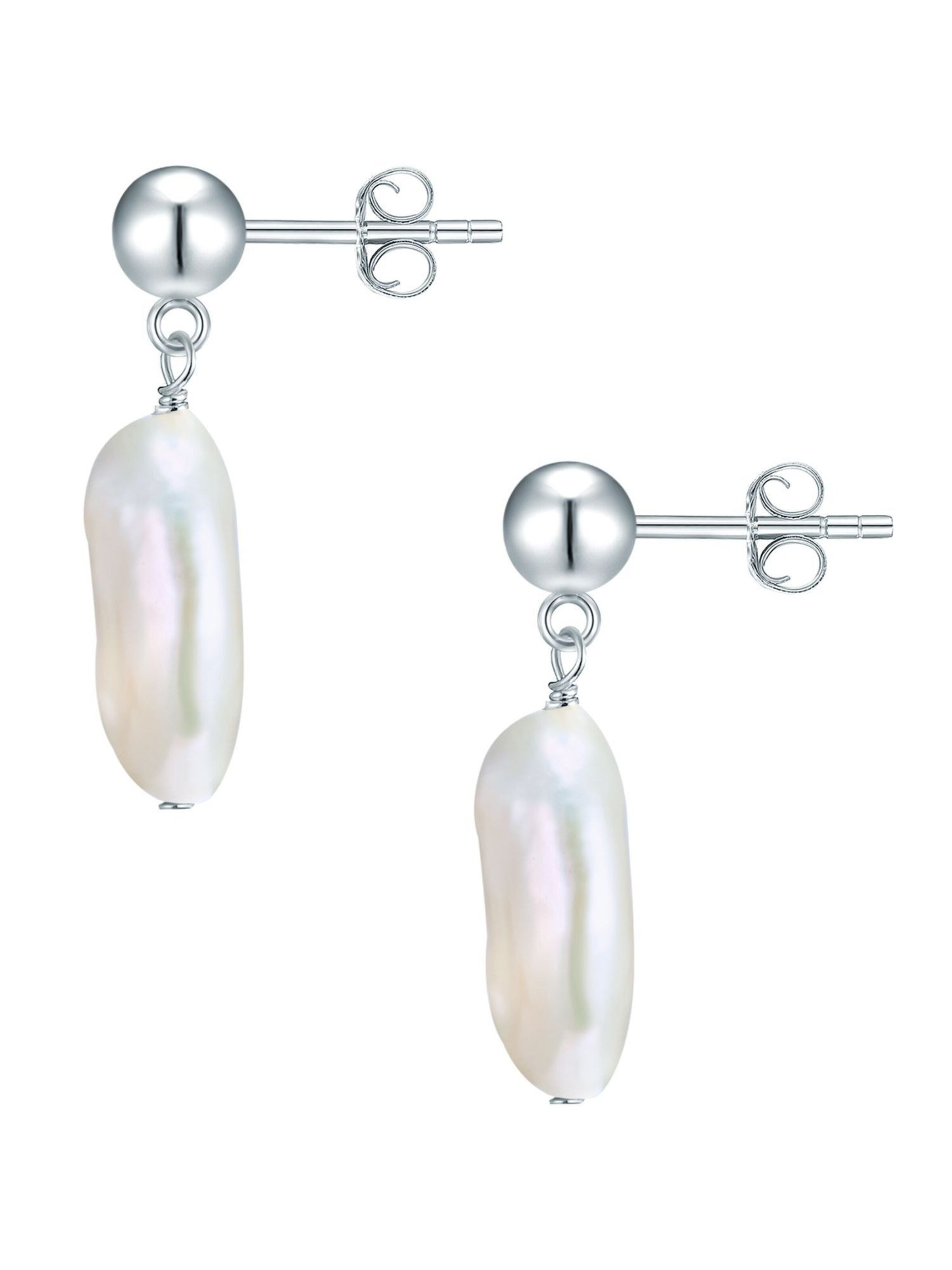 Boucles d'oreilles Valero Pearls en blanc