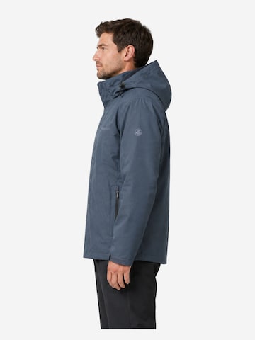deproc Outdoorová bunda 'Outdoorjacke LAVAL Herren Regenjacke, Wanderjacke' - Modrá