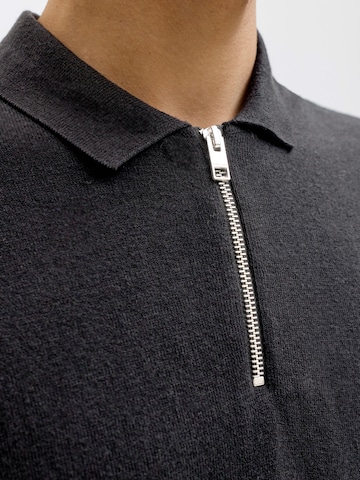 JACK & JONES Pulover 'JJEEmil' | črna barva