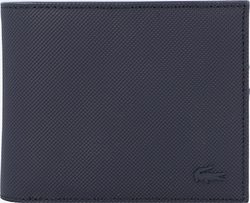 LACOSTE Wallet in Blue: front