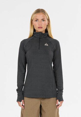 SOS Langarmshirt 'Jasna' in Grau: Vorderseite