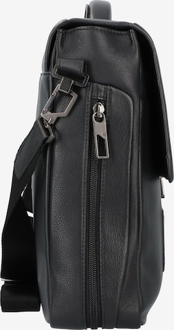 Piquadro Document Bag 'Akron' in Black