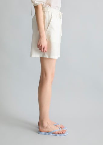 Regular Pantalon Marc O'Polo DENIM en blanc