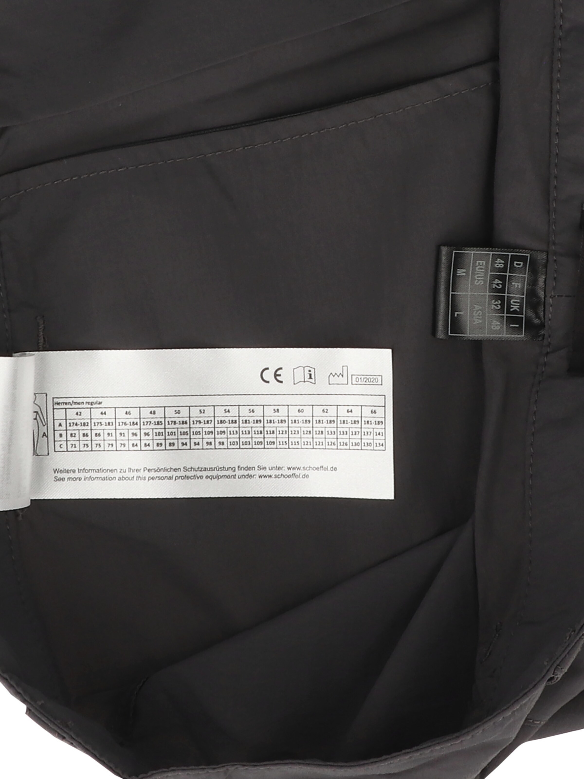 Schöffel - Regular Calças de desporto 'Plymouth' em cinzento