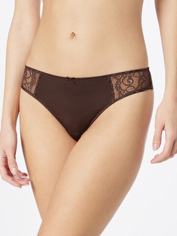 Mey String in Brown: front