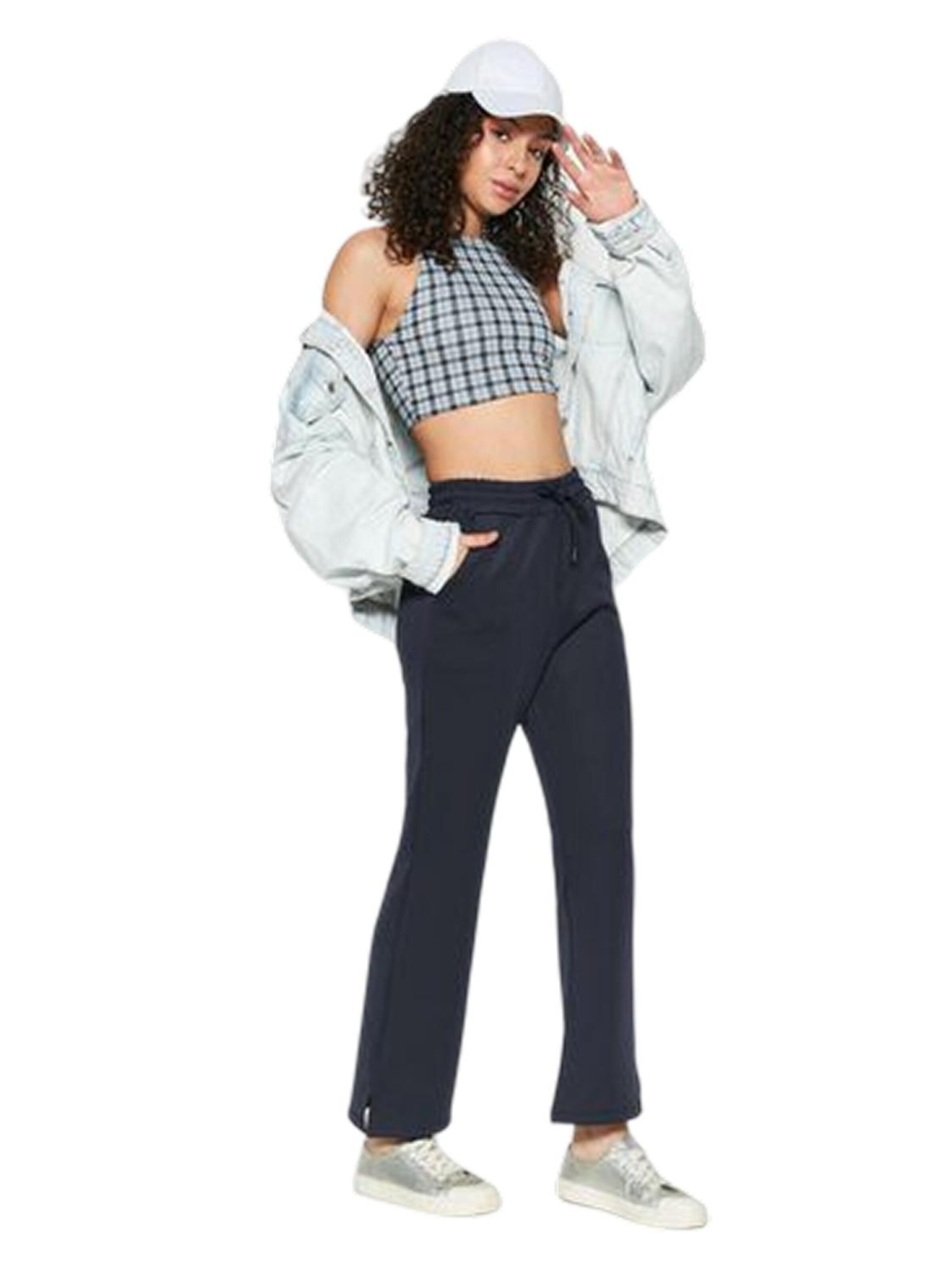 C&City Regular Broek in Blauw