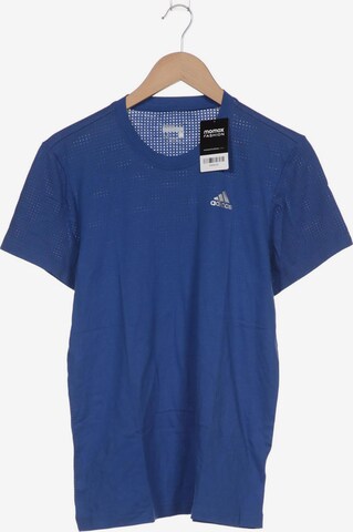 ADIDAS PERFORMANCE Shirt in M in Blue: front