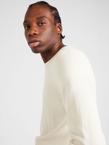 Pull-over QS en blanc