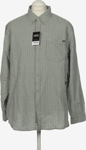 EDDIE BAUER Button Up Shirt in XL in Green: front